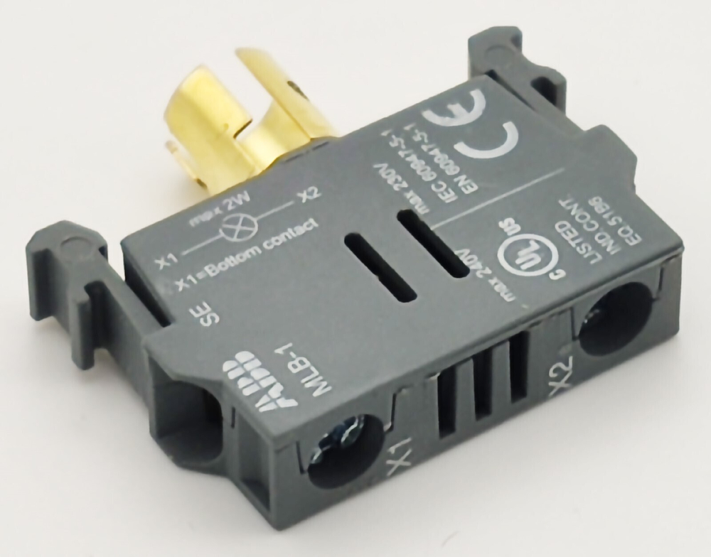 2шт Патрон для ламп и светодиодов ABB MLB-1 1SFA611620R1001