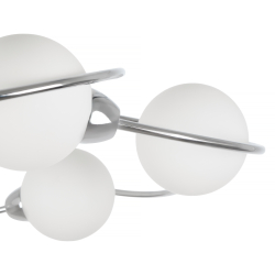 Люстра led с 5 плафонами на штанге MyFar Leticia MR2251-5C шарики