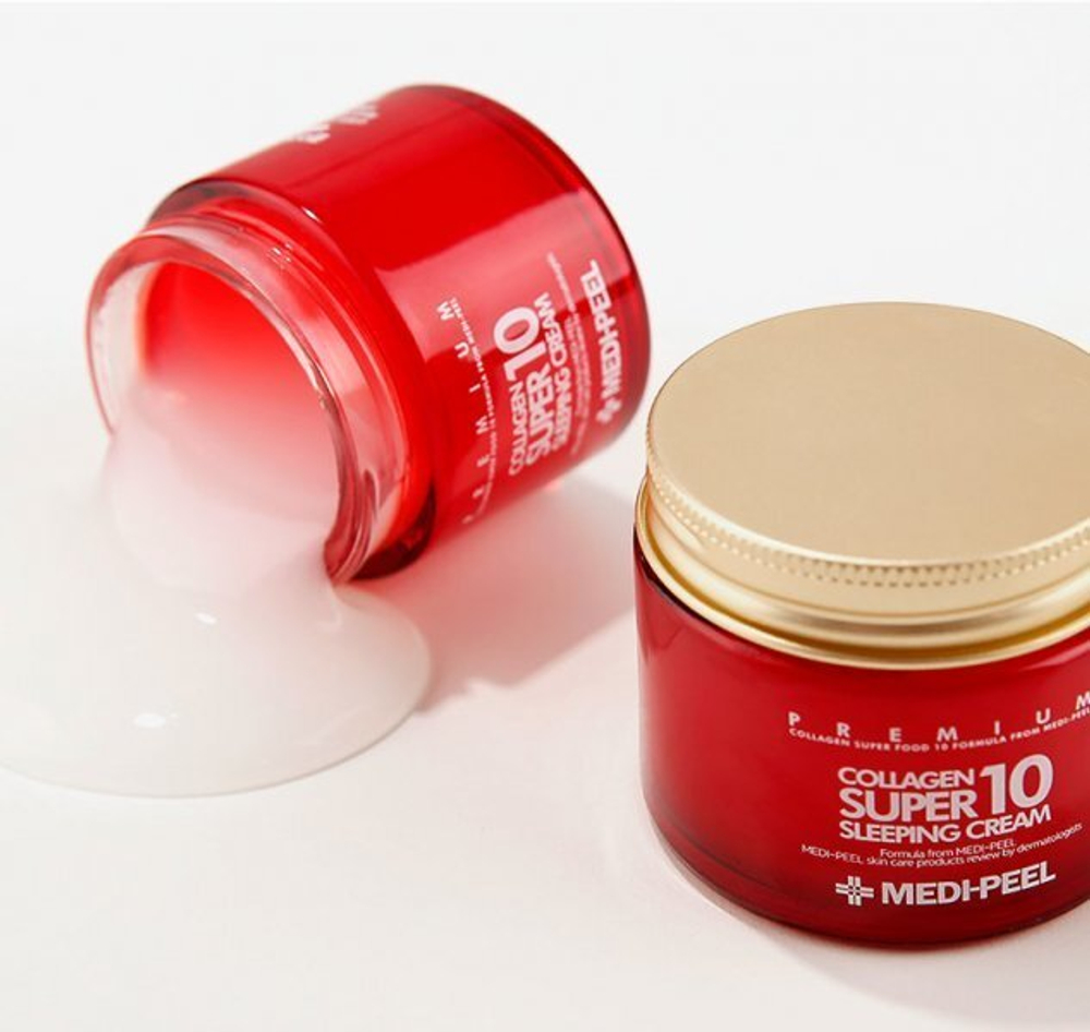 Крем-маска ночная с коллагеном Medi-Peel Collagеn super 10 sleeping cream, 70мл