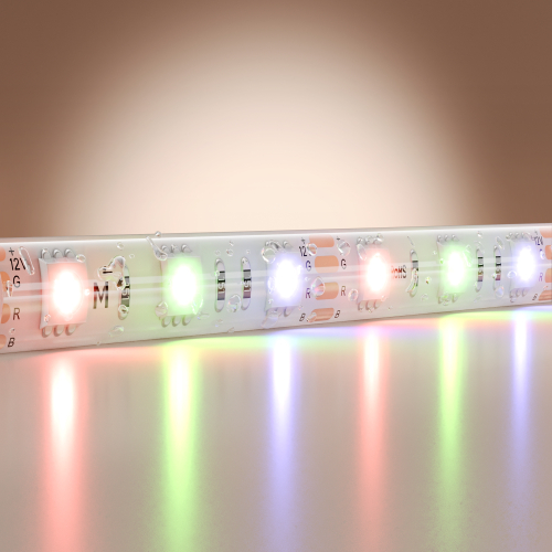 Светодиодная лента Maytoni Base 12В 5050 14,4Вт/м RGB 5м IP 65 201196