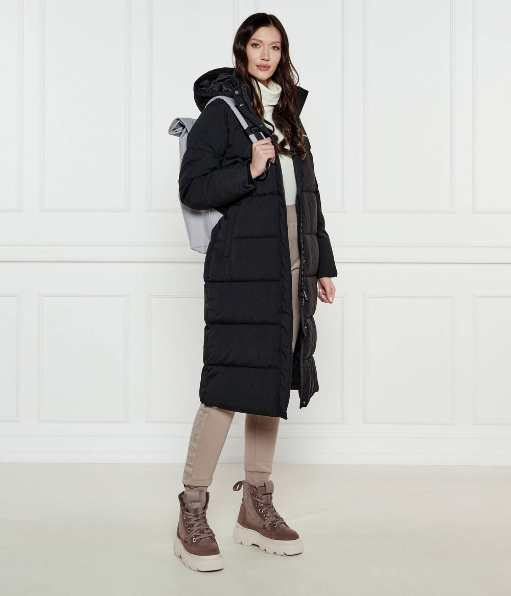 Кожаные ботильоны на платформе MATILDA SHEARLING INUIKII - коричневый(35203-028)