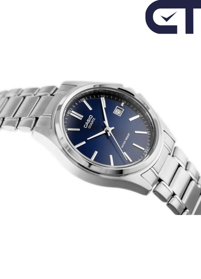 Casio LTP-1183A-2A — женские часы с синим циферблатом и датой