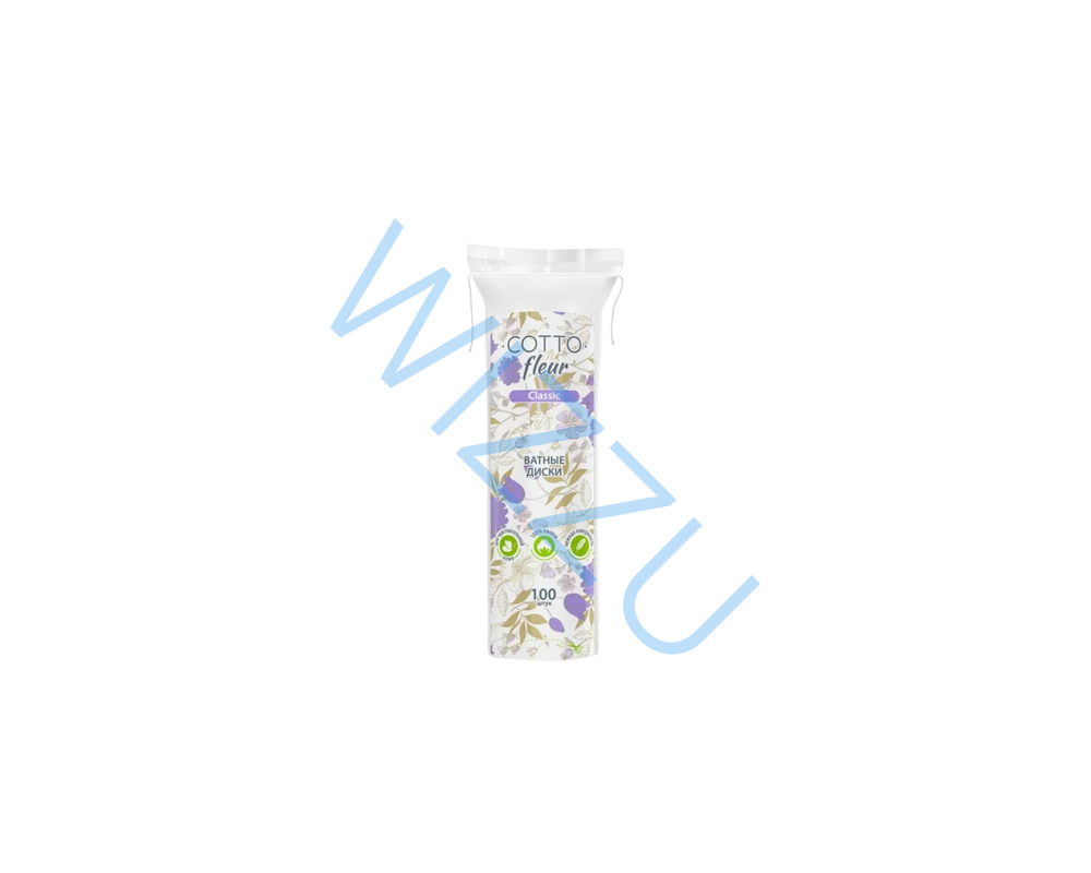 h.Ватные диски Cotto Fleur CLASSIC №100 1*35 шт