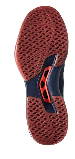 Мужские кроссовки для бадминтона/сквоша Head Sprint Pro 3.0 Indoor - neon red/midnight navy
