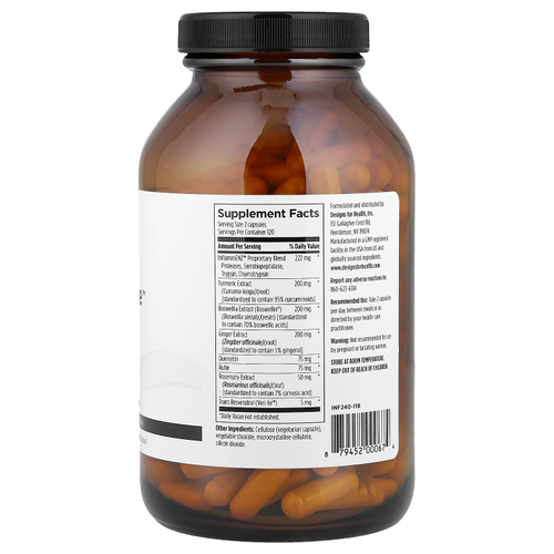 Designs For Health, Inflammatone™, 240 капсул