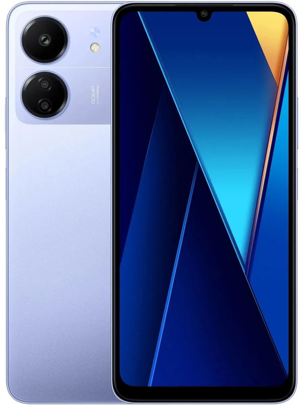 Xiaomi Смартфон POCO C65 8/256 ГБ, Nano-SIM, фиолетовый