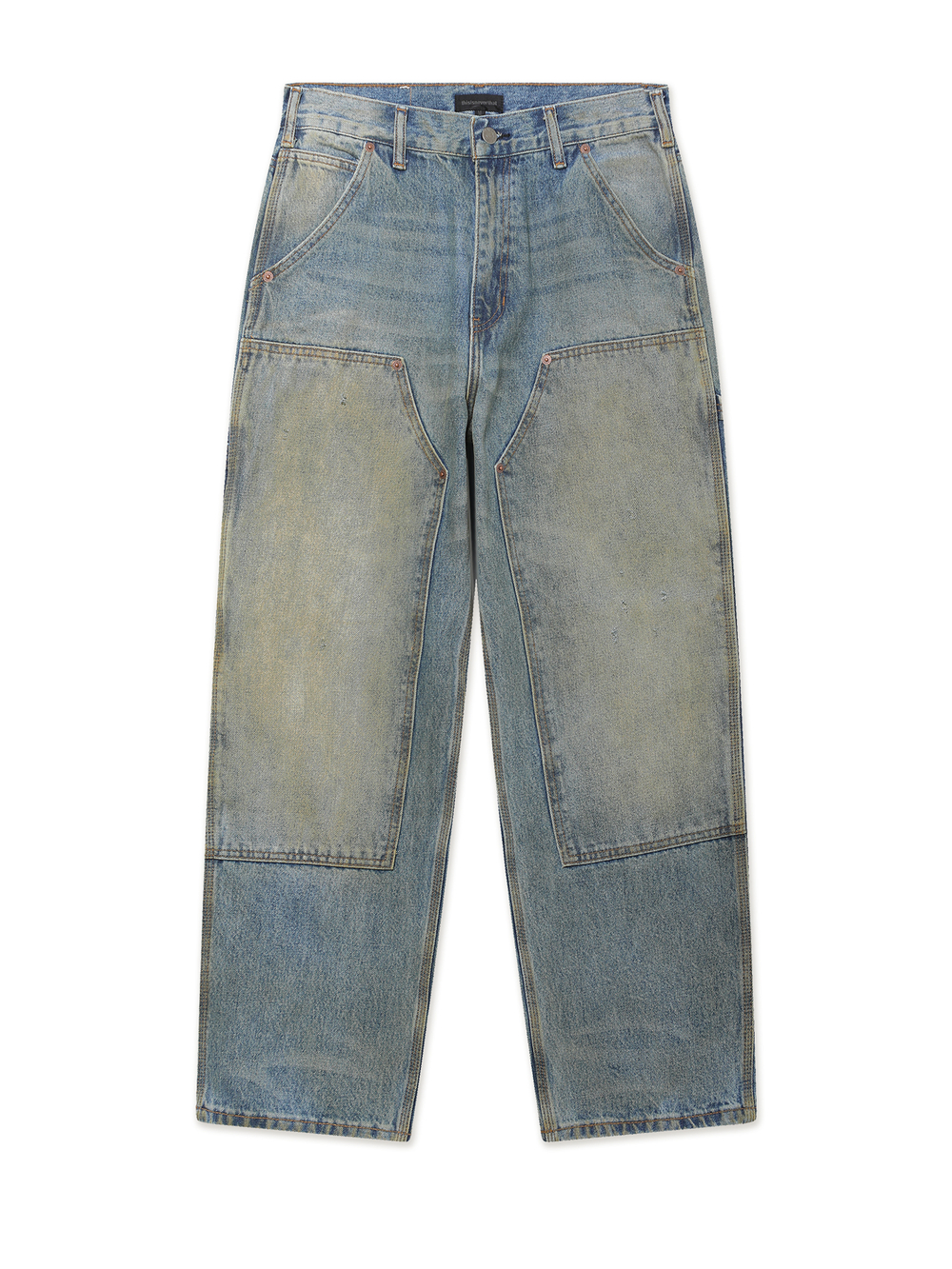 Мужские Джинсы (Regular Fit) Denim Double Knee