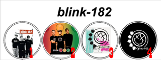 Значок Blink-182 36мм ( в ассортименте )