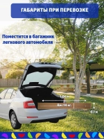 Компостер садовый оцинкованный 1040 л зеленый
