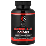 Gorilla Mind, улучшенная ноотропная формула, 150 капсул