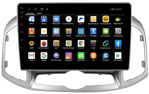 Магнитола для Chevrolet Captiva 2011-2015 - Parafar PF046XHD на Android 13, CarPlay, 4G SIM-слот