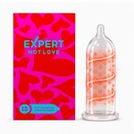 Презервативы EXPERT Hot Love, с разогревающим эффектом, 15 шт