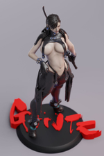 Рэйка Шимохира Ганц : O Reika Shimohira Gantz : O Фигурка