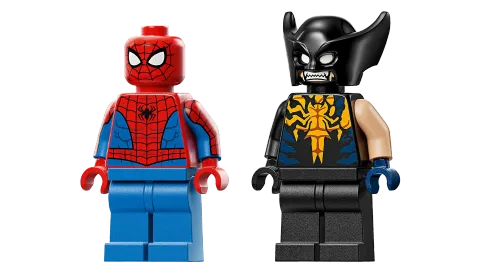 Конструктор LEGO Marvel 76336 Spider-Man Car vs. Venomized Wolverine