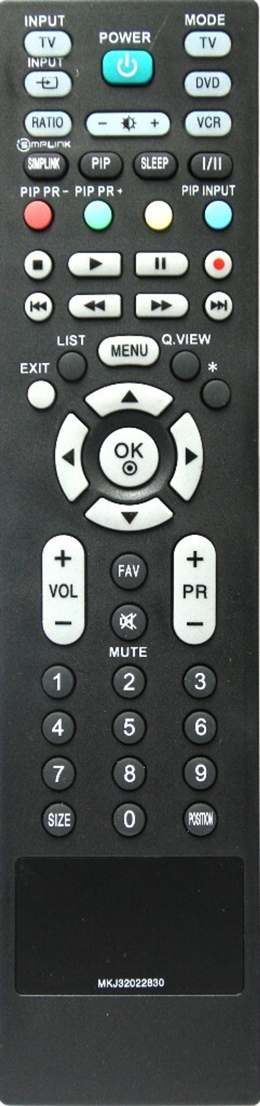 Пульт ДУ для телевизоров LG MKJ32022830