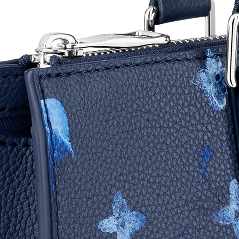 LOUIS VUITTON Sac Plat Zippe Ink Watercolor