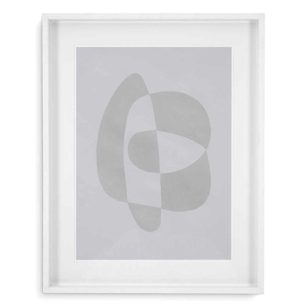 Постер Print Soft shape set of 4 арт.116653