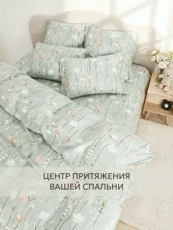 Пододеяльник 1.5 145х215 на молнии бязь Легенда