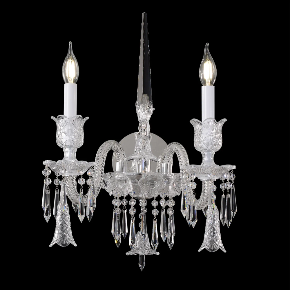 Настенный светильник Crystal Lux VERSAILLES AP2 CHROME