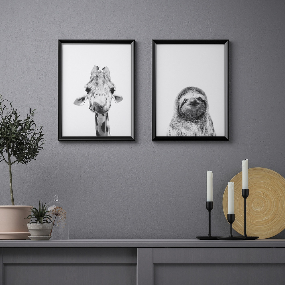IKEA BILD (ИКЕА БИЛД) — Плакат, Привет, друг, 40x50 см, фото 2