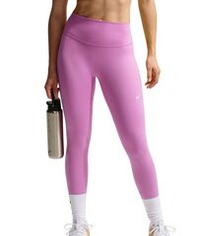 Леггинсы Nike One Seamless Front High Waisted Full Length - lt magenta/white