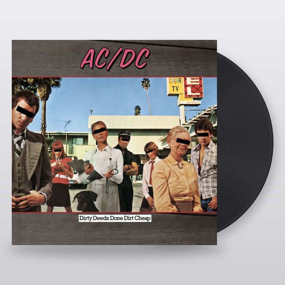 AC/DC — Dirty Deeds Done Dirt Cheap (LP)
