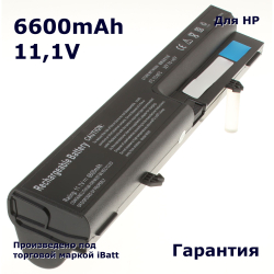 Аккумулятор iBatt 6600mAh, для HP- 510 540 541 6520s 6530s Notebook PC 530 6535s 6531s