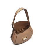 Кожаная сумка хобо furla club 2 s Furla - бежевый(WB01276 BX0053)