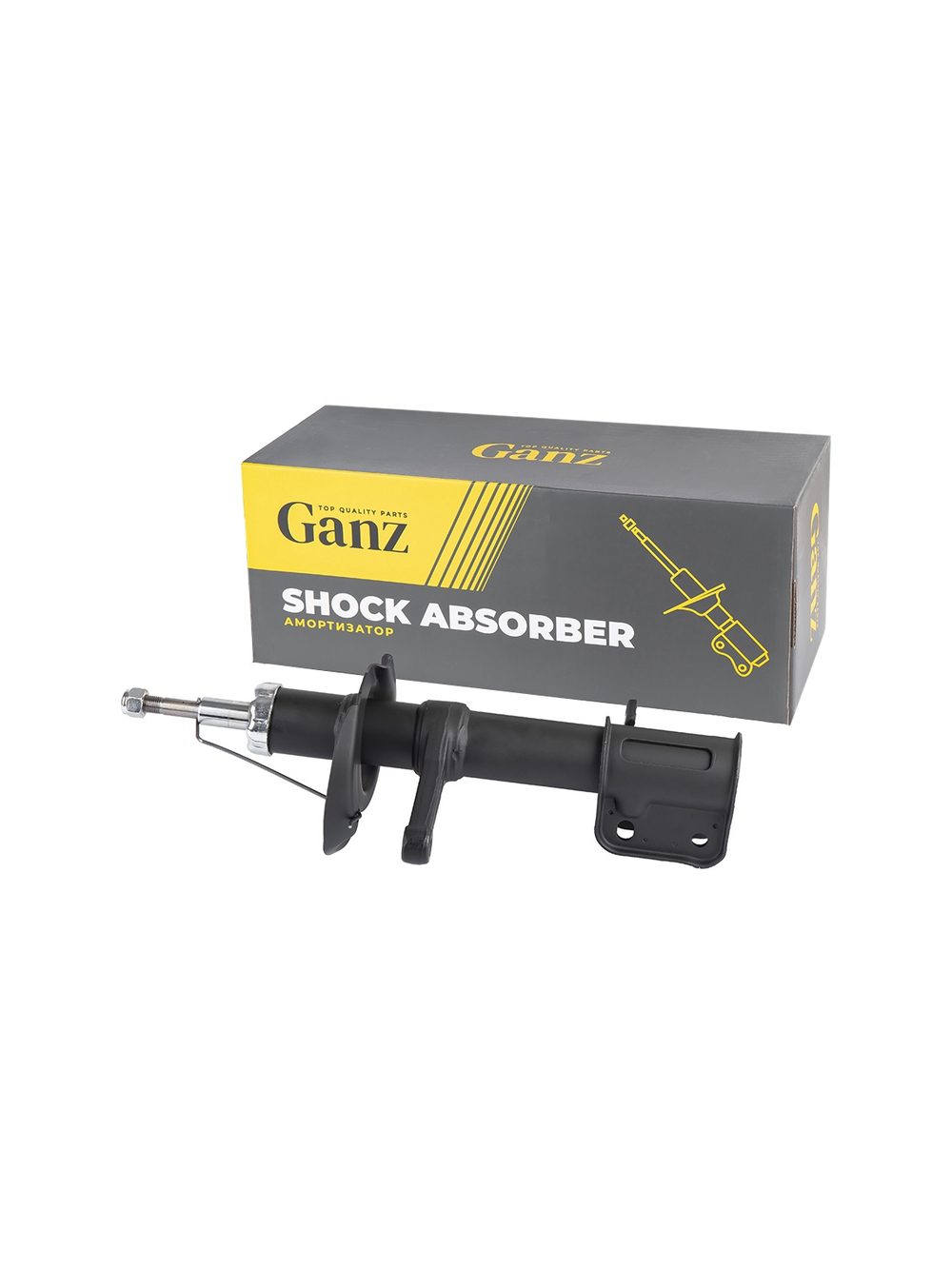 Амортизатор передний L (газомасляный) для ВАЗ 2170-72 GANZ GIK02974