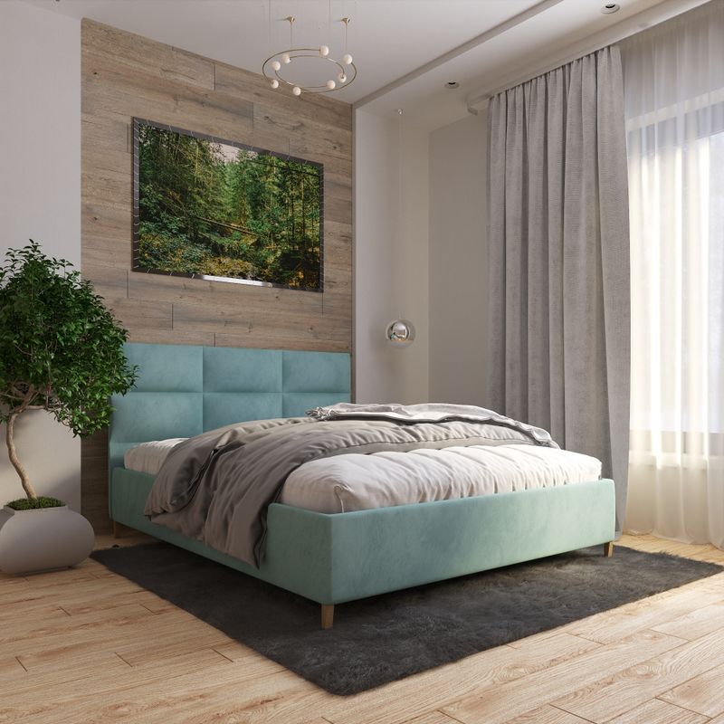 Двуспальная кровать с настилом Мидл, 180х195