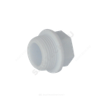 Заглушка (пробка) PP-R белая Дн 25х3/4" НР VALFEX 10163025