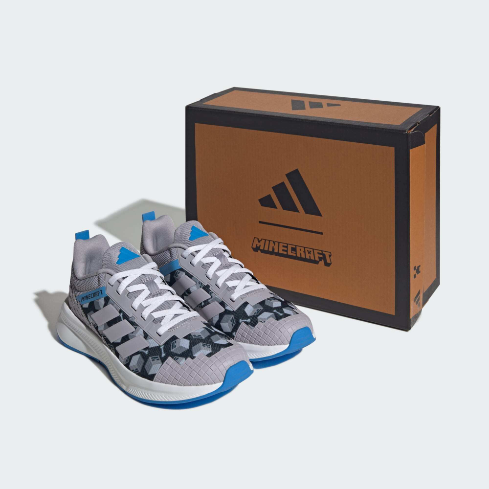 Adidas Кроссовки Minecraft Fortarun 4.0 Junior, серый