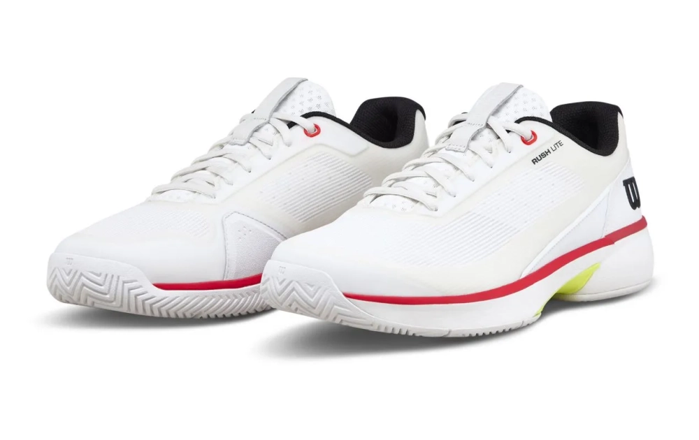 Теннисные кроссовки Wilson Rush Lite 5 - white/black/infrared