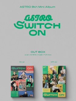 Альбом Astro - SWITCH ON 8th Mini Album 2 Version SET