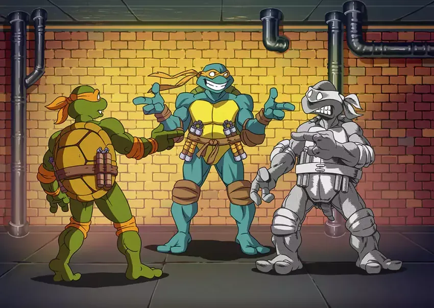 Постер "TMNT Verse"