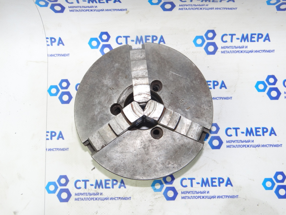 Патрон токарный 3-х кулачковый 160мм (арт. 25109)