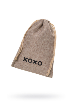 Мешочек XOXO, текстиль, 18х12 см