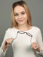 Оправа для очков с магнитными накладками 4в1