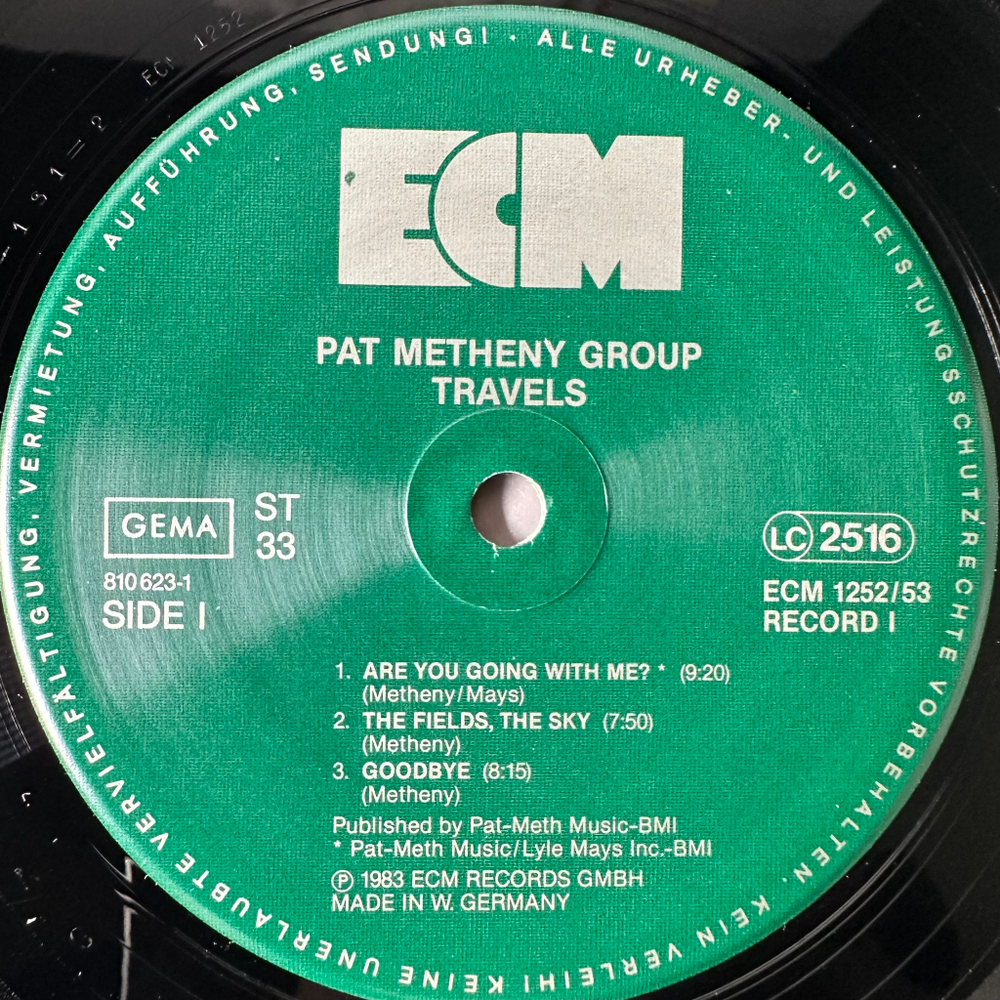 Pat Metheny Group ‎– Travels 2LP (Германия 1983г.)