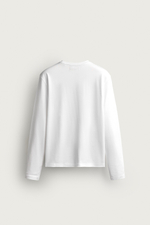 ФУТБОЛКА С ДЛИННЫМИ РУКАВАМИ КЛАССИЧЕСКОГО КРОЯ — ZARA