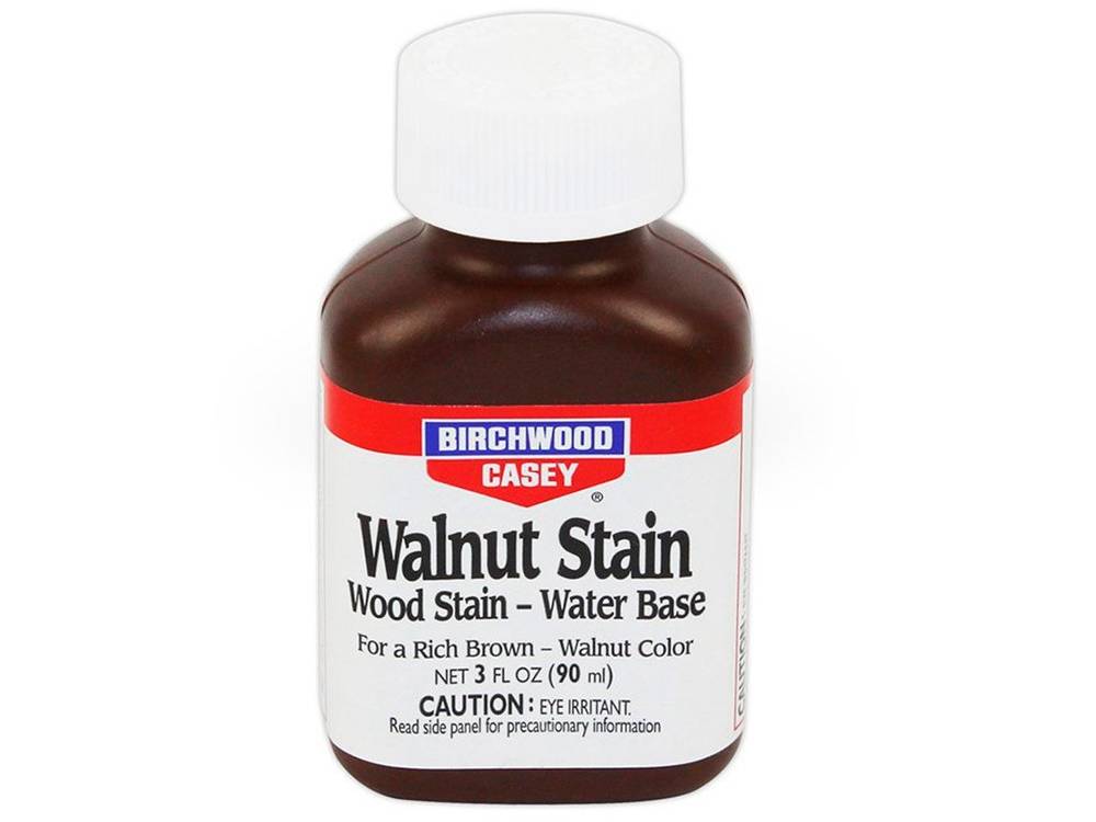 Birchwood Casey Walnut Wood Stain Морилка для дерева, цвет орех, водная основа, 90мл