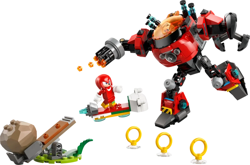 Конструктор LEGO Sonic the Hedgehog 77005 Кастет против робота-дробилки яиц доктора Эггмана