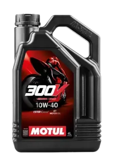 MOTUL 300V 4T FL ROAD RACING 10W40 (4л) VN синтетическое моторное масло (мото)