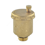 Воздухоотводчик автоматический латунь 5003 Ду 15 Ру10 G1/2" НР прямой Aquasfera 5003-01