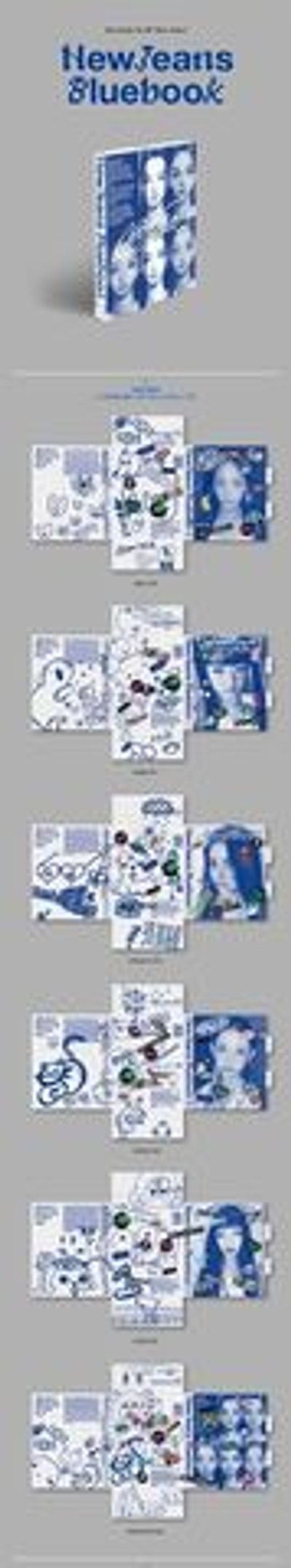 Альбом NewJeans - NewJeans 1st EP [Bluebook ver.]