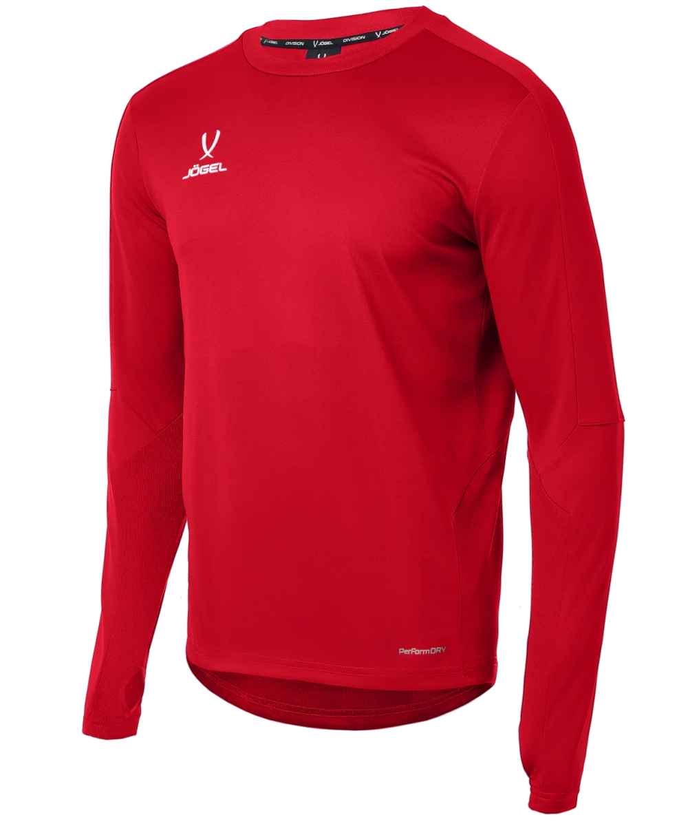 Джемпер тренировочный DIVISION PerFormDRY Pro Training Top, красный
