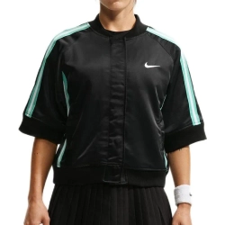 Женская теннисная куртка Nike Court Slam - black/mint/white