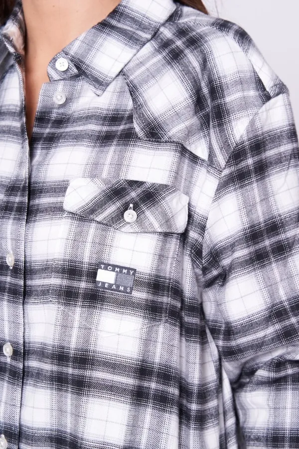 Рубашка женская TOMMY JEANS TJW RLX FLANNEL SHIR