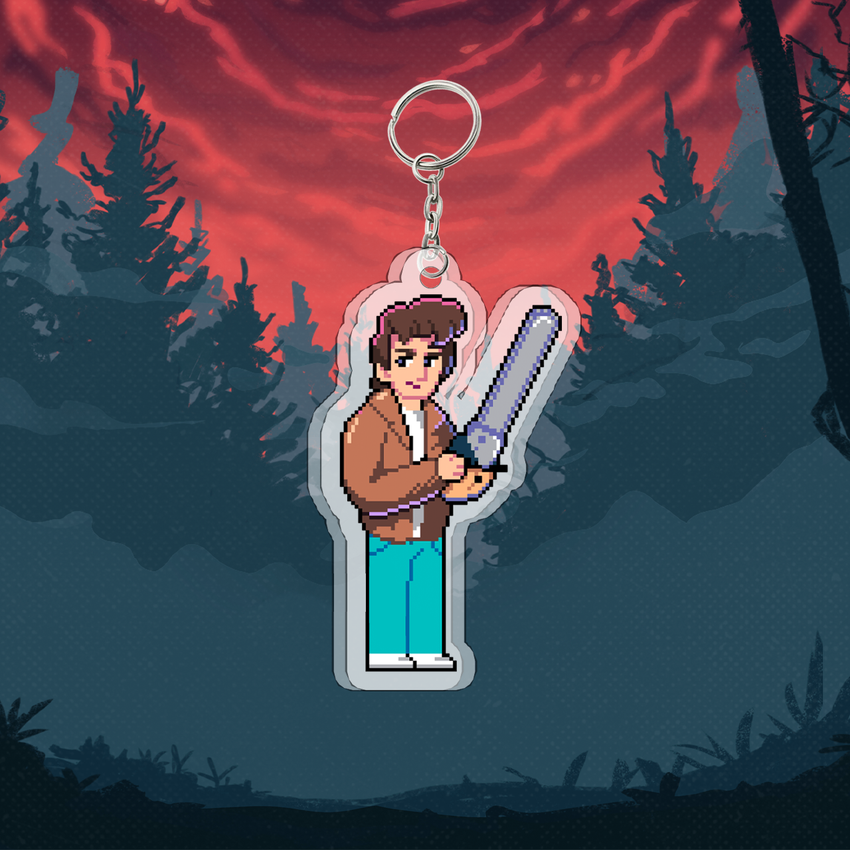 Акриловый брелок "Stranger Things: Steve Harrington"