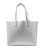 Двухсторонняя кожаная сумка-шопер + поясная сумка XL EW REVERSIBLE TOTE Michael Kors - серебряный(30H3SZAT4M)